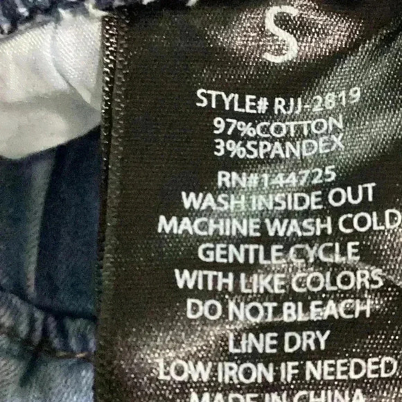 NWT American Bazi  Denim Joggers in Size Small - Picture 6 of 6